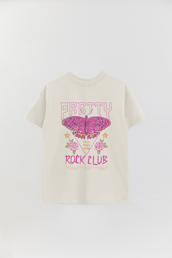 REMERA OVER ESTAMPADA PRETTY