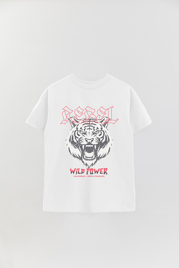 REMERA OVER ESTAMPADA HEART