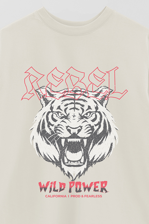 REMERA OVER ESTAMPADA HEART