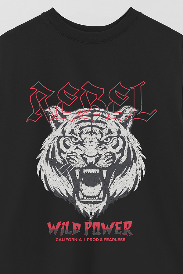 REMERA OVER ESTAMPADA HEART