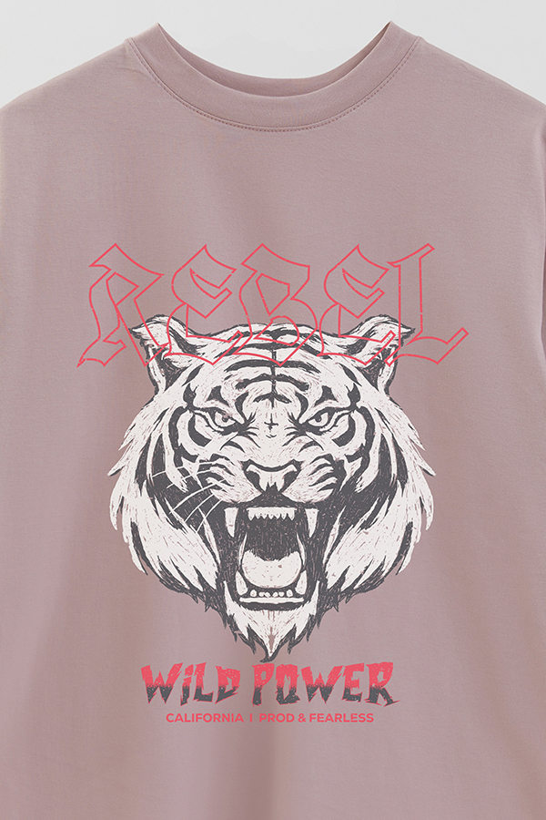 REMERA OVER ESTAMPADA HEART