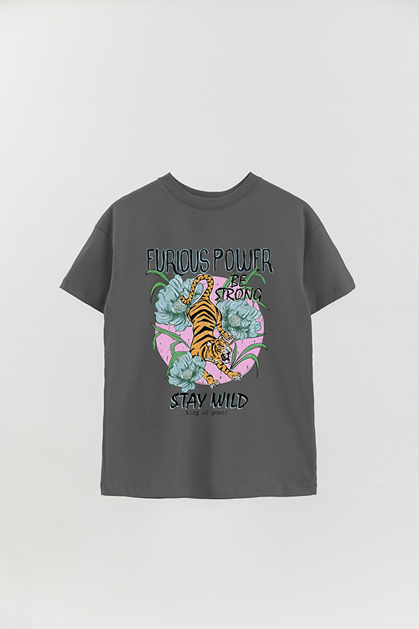 REMERA OVER ESTAMPADA FURIOUS POWER 3