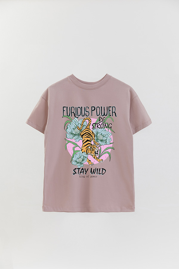 REMERA OVER ESTAMPADA FURIOUS POWER 3