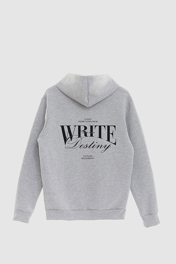 BUZO HOODIE ESTAMPADO WRITE YOUR OWN DESTINY