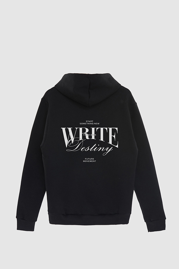 BUZO HOODIE ESTAMPADO WRITE YOUR OWN DESTINY
