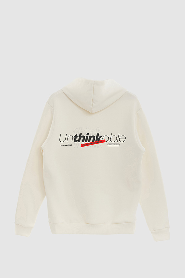 BUZO HOODIE ESTAMPADO UNTHINKABLE