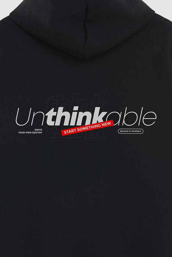 BUZO HOODIE ESTAMPADO UNTHINKABLE