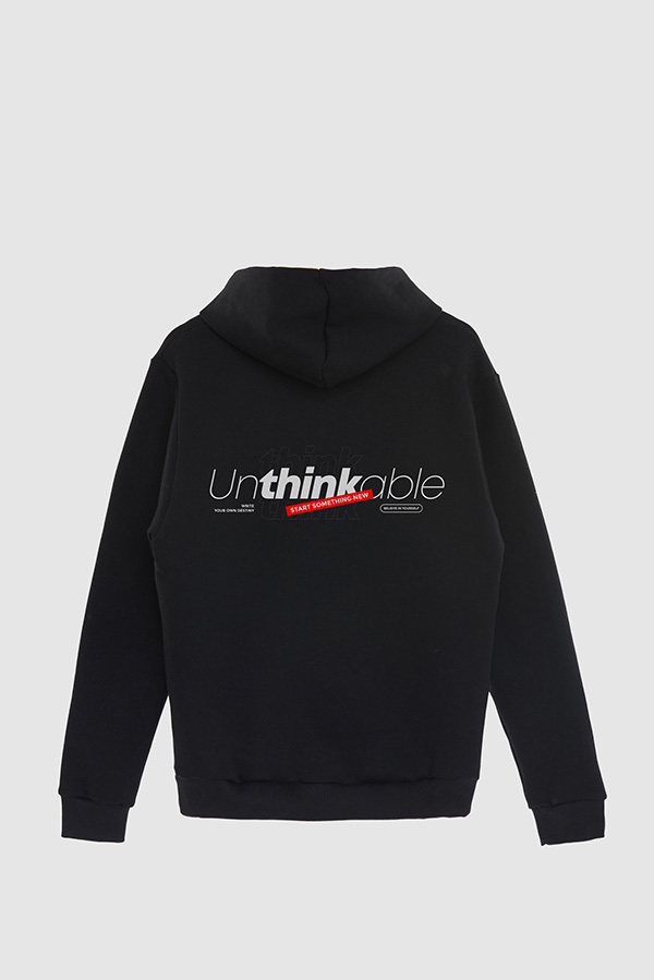 BUZO HOODIE ESTAMPADO UNTHINKABLE