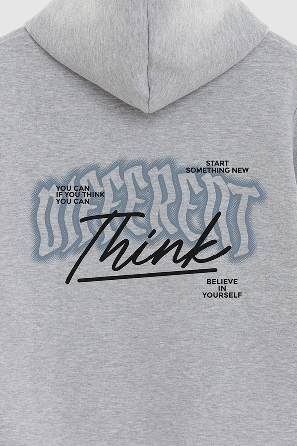 BUZO HOODIE ESTAMPADO THINK DIFFERENT