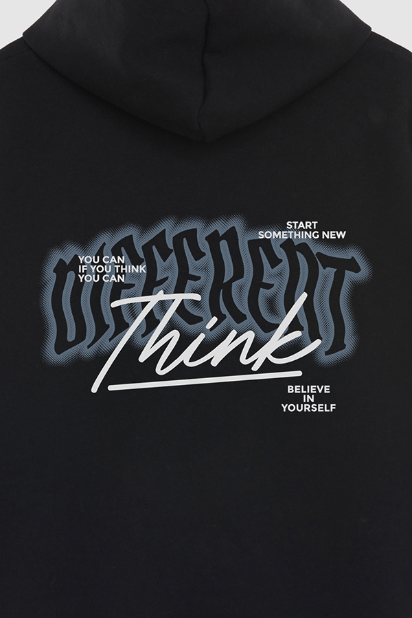 BUZO HOODIE ESTAMPADO THINK DIFFERENT