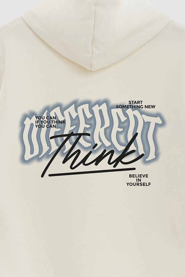 BUZO HOODIE ESTAMPADO THINK DIFFERENT