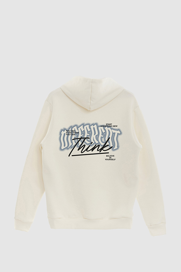 BUZO HOODIE ESTAMPADO THINK DIFFERENT