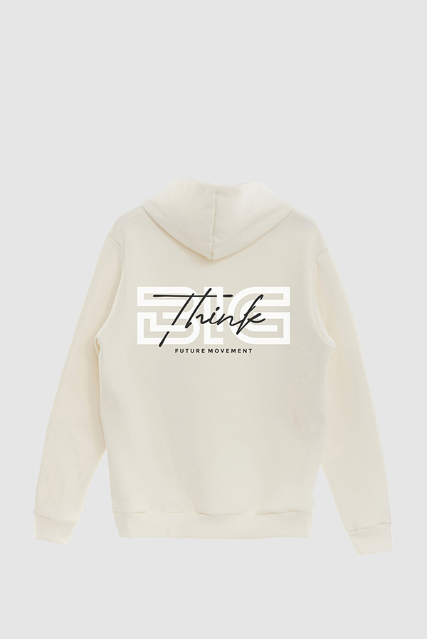 BUZO HOODIE ESTAMPADO THINK BIG