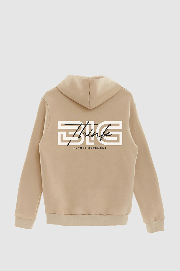 BUZO HOODIE ESTAMPADO THINK BIG