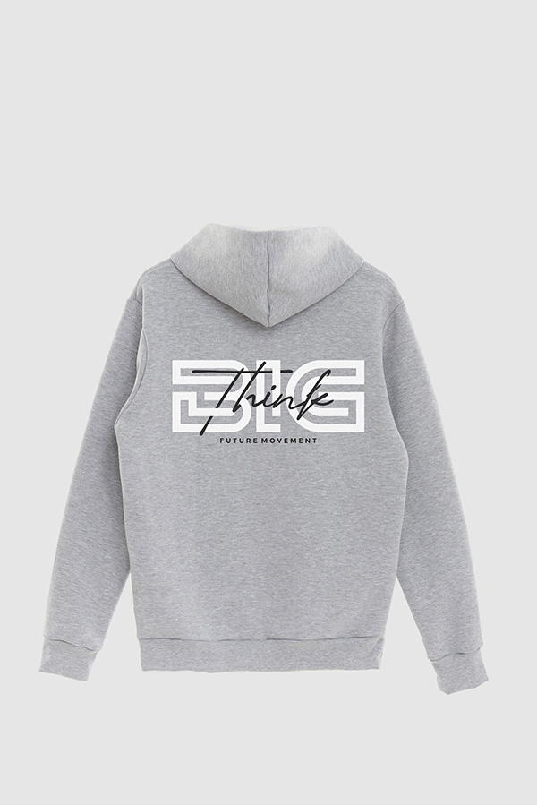 BUZO HOODIE ESTAMPADO THINK BIG
