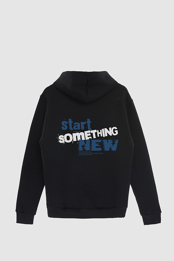 BUZO HOODIE ESTAMPADO START SOMETHING NEW 2