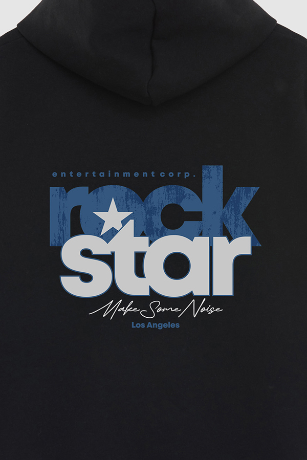 BUZO HOODIE ESTAMPADO ROCK STAR 0