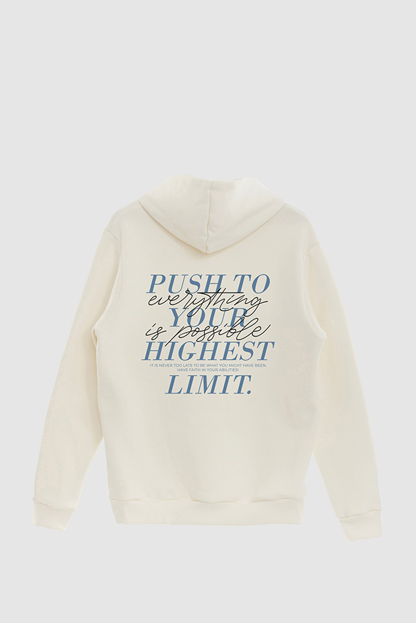 BUZO HOODIE ESTAMPADO PUSH TO