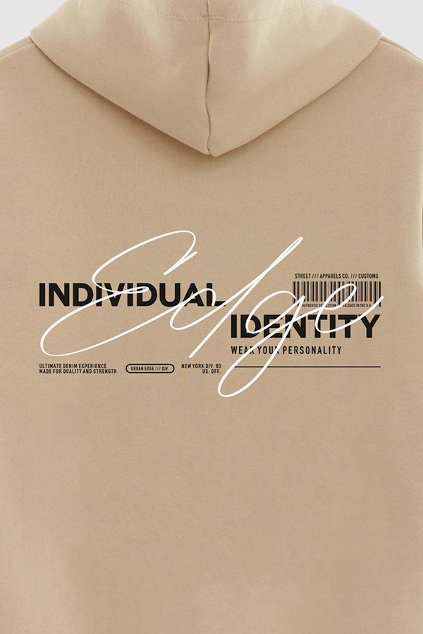 BUZO HOODIE ESTAMPADO INDIVIDUAL IDENTITY 3