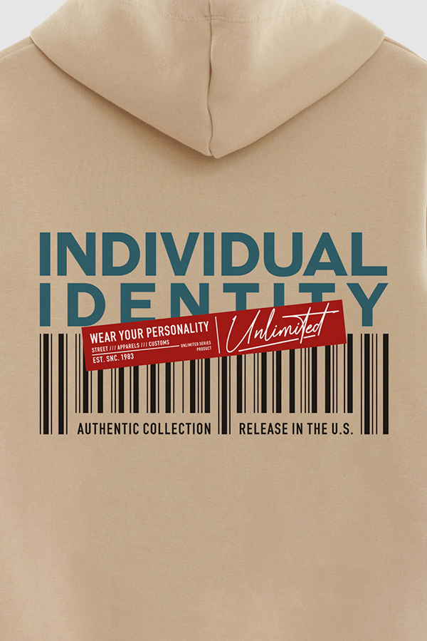 BUZO HOODIE ESTAMPADO INDIVIDUAL IDENTITY 1