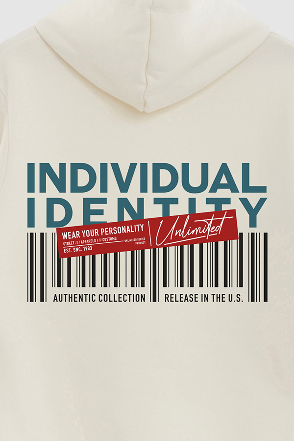 BUZO HOODIE ESTAMPADO INDIVIDUAL IDENTITY 1