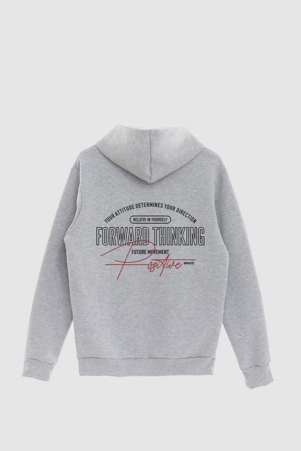 BUZO HOODIE ESTAMPADO FORWARD THINKING