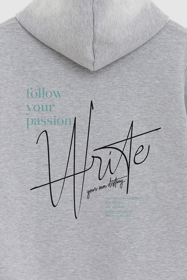 BUZO HOODIE ESTAMPADO FOLLOW YOUR PASSION 2