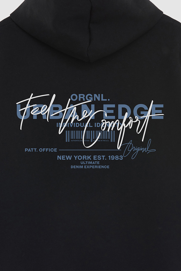 BUZO HOODIE ESTAMPADO FEEL THE COMFORT