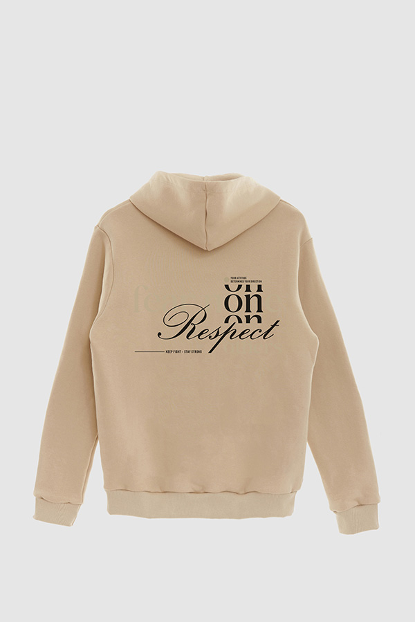 BUZO HOODIE ESTAMPADO FEAR NO ONE