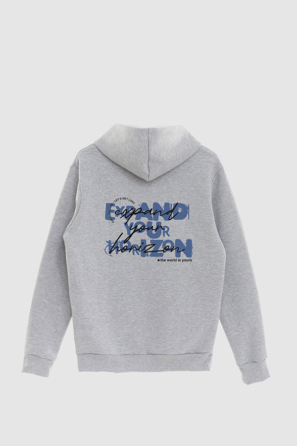 BUZO HOODIE ESTAMPADO EXPAND YOUR HORIZON 2