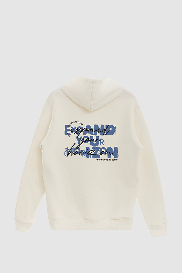 BUZO HOODIE ESTAMPADO EXPAND YOUR HORIZON 2