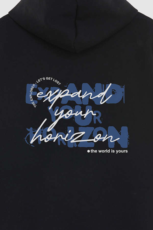 BUZO HOODIE ESTAMPADO EXPAND YOUR HORIZON 2