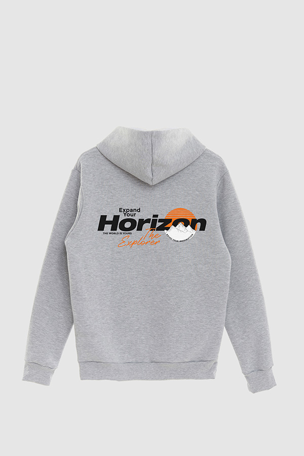 BUZO HOODIE ESTAMPADO EXPAND YOUR HORIZON