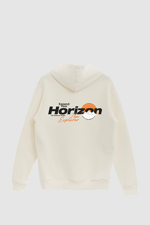 BUZO HOODIE ESTAMPADO EXPAND YOUR HORIZON