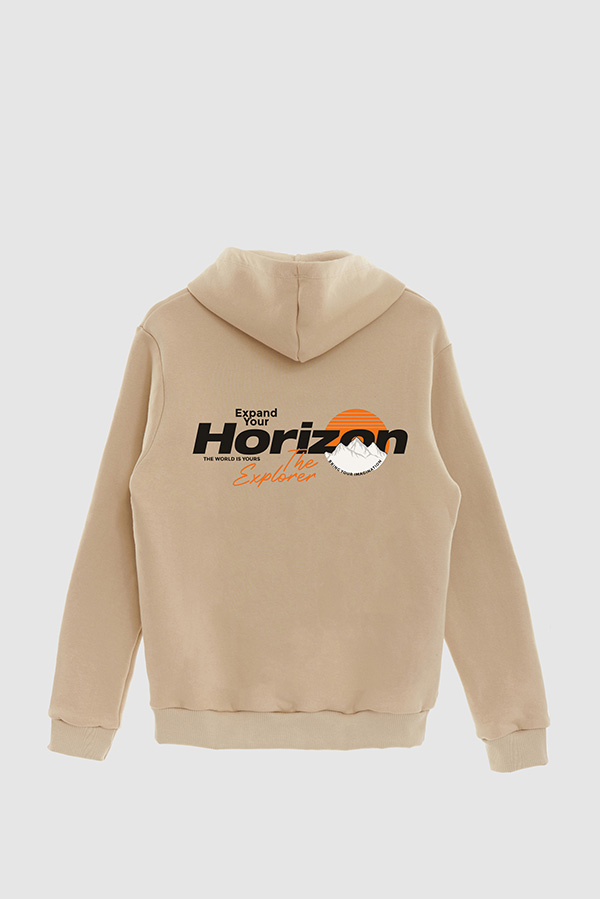 BUZO HOODIE ESTAMPADO EXPAND YOUR HORIZON