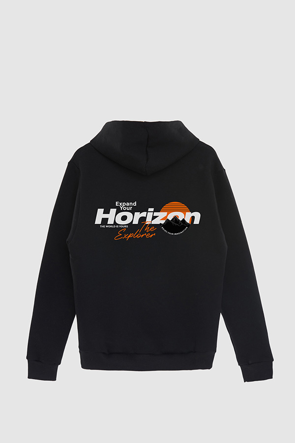 BUZO HOODIE ESTAMPADO EXPAND YOUR HORIZON