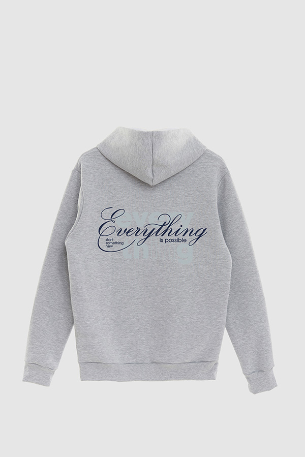 BUZO HOODIE ESTAMPADO EVERYTHING IS POSSIBLE 9