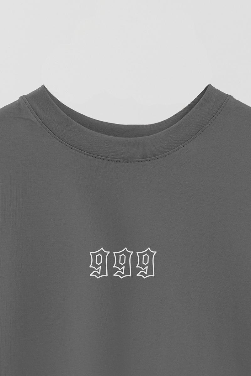 REMERA OVER ESTAMPADA UNISEX 999