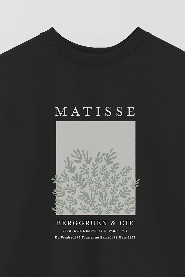 REMERA OVER ESTAMPADA ART COLLECTION PARIS VIII