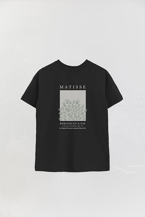 REMERA OVER ESTAMPADA ART COLLECTION PARIS VIII