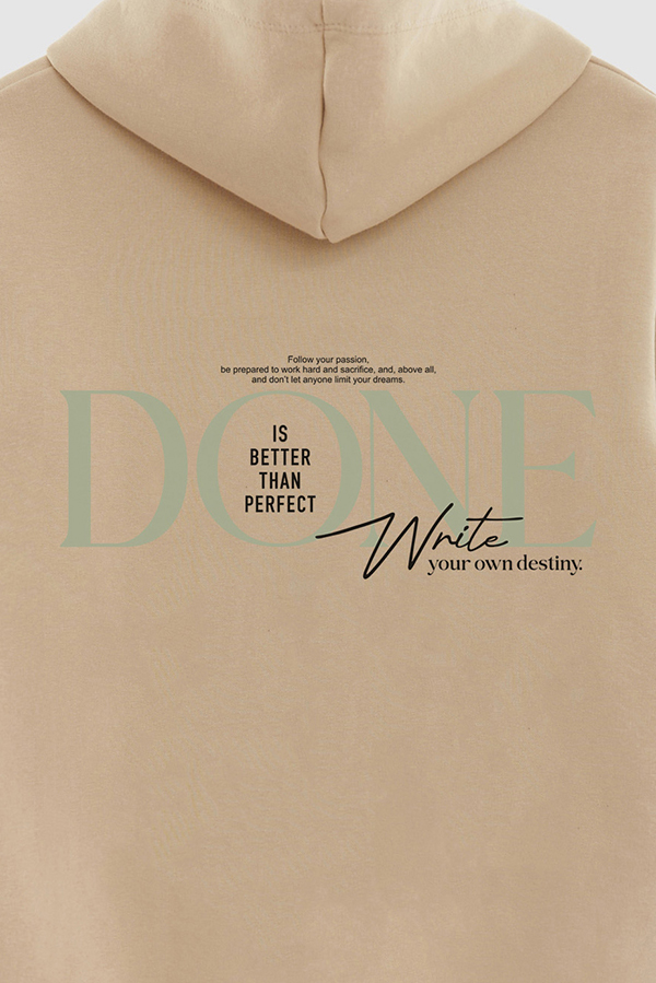 BUZO HOODIE ESTAMPADO DONE