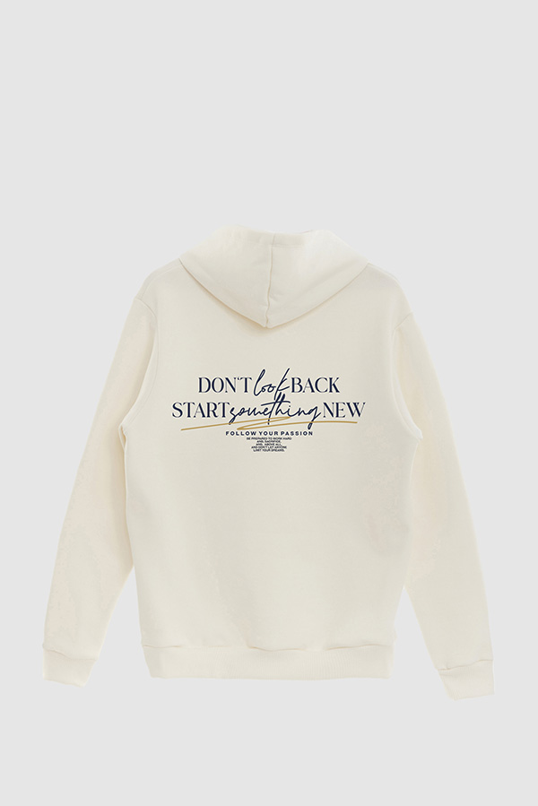 BUZO HOODIE ESTAMPADO DONT LOOK BACK 5