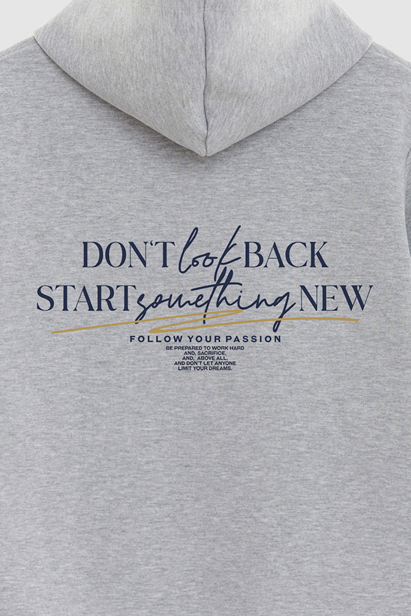 BUZO HOODIE ESTAMPADO DONT LOOK BACK 5