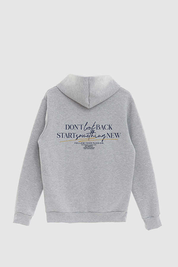 BUZO HOODIE ESTAMPADO DONT LOOK BACK 5