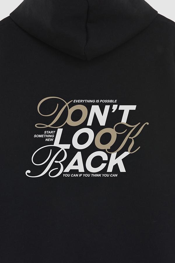 BUZO HOODIE ESTAMPADO DONT LOOK BACK 4