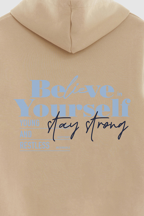 BUZO HOODIE ESTAMPADO BELIEVE IN YOURSELF 4