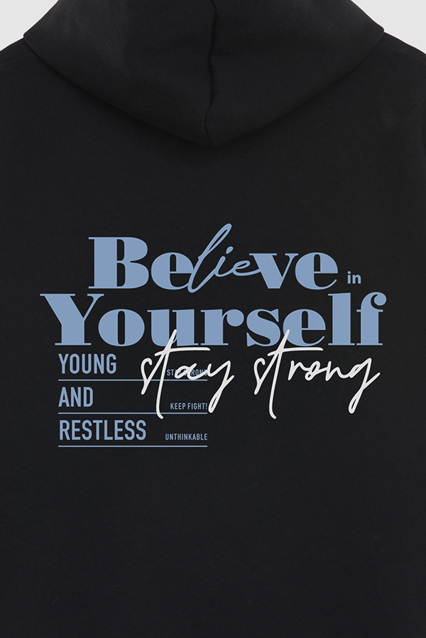BUZO HOODIE ESTAMPADO BELIEVE IN YOURSELF 4