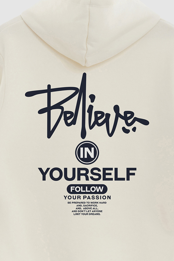 BUZO HOODIE ESTAMPADO BELIEVE IN YOURSELF 3