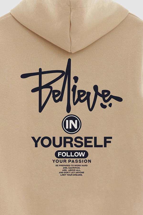 BUZO HOODIE ESTAMPADO BELIEVE IN YOURSELF 3