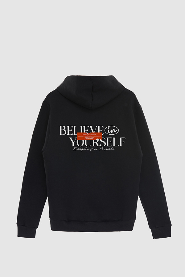 BUZO HOODIE ESTAMPADO BELIEVE IN YOURSELF